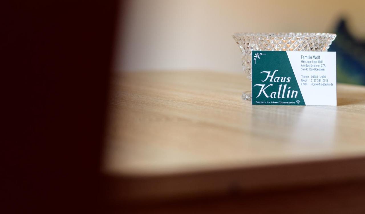 Haus Kallin Idar-Oberstein Exteriér fotografie